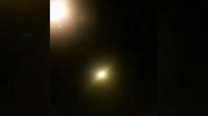 Imagem Vídeo mostra o momento em que avião é atingido por míssil no Irã