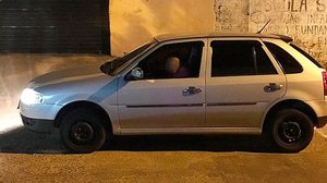 Segundo a polícia, ele andava "desfilando no veículo" e tirando várias fotos | Reprodução / Redes Sociais