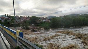 Nível do Rio Ipanema atingiu seu nível máximo na noite da quinta-feira (26 | Foto: Ascom CB