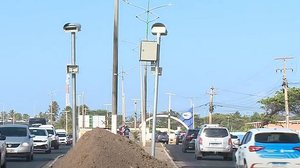 Novo radar? Entenda equipamento instalado em avenida de Maceió | Reprodução / TV Pajuçara