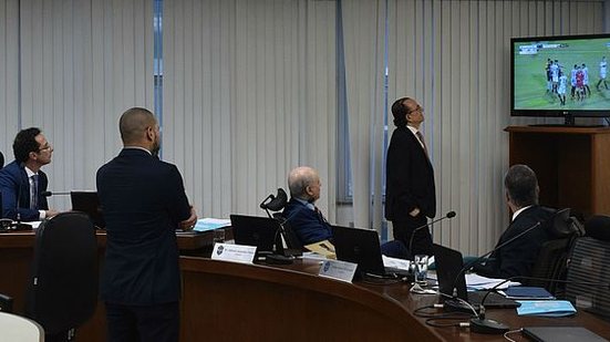 4ª Comissão Disciplinar do STJD puniu o atacante Dagoberto com 2 jogos de suspensão | Daniela Lameira / Site STJD
