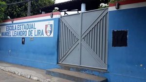 Escola Estadual Manoel Leandro de Lira fica na região Agreste de Alagoas | Foto: Reprodução / Facebook