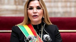 Imagem Ex-presidente interina Jeanine Añez é presa na Bolívia