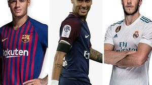 Imagem Caros e pouco desejados, Coutinho, Neymar e Bale buscam novos clubes