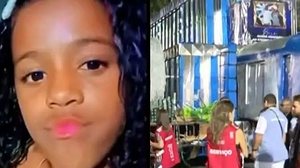 Imagem Menina ferida por carro alegórico respira com auxílio de aparelhos