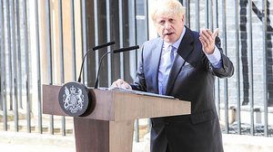 O primeiro-ministro britânico, Boris Johnson | Romena Fogliati / Folhapress