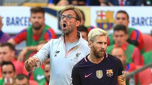 Imagem Klopp descarta qualquer especulação sobre Messi no Liverpool: 'Sem chance'