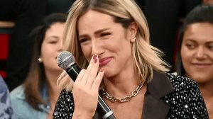 Giovanna Ewbank se emociona ao falar da filha | Reprodução / TV Globo