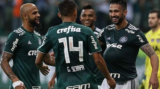 Imagem Palmeiras tem 96% de chances de título e briga por Libertadores esquenta