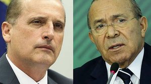 Imagem Padilha e Onyx se reúnem para conversar sobre governo de transição