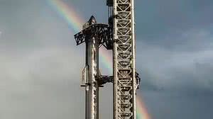 Starship vem sendo testada em voos mais curtos desde 2019 pela SpaceX, empresa de Elon Musk | SpaceX/Divulgação