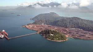 O Terminal da Vale em Mangaratiba recebe cerca de 40 milhões de tonelada de minério de ferro por ano | Vale/Divulgação