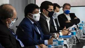 Presidente em exercício, Ednaldo Rodrigues conduz assembleia geral da CBF | Lucas Figueiredo/CBF