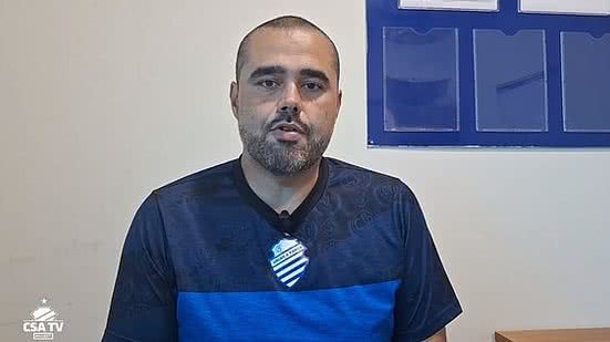 O executivo de futebol azulino, Carlos Bonatelli | Divulgação / CSA