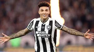 O atacante Igor Jesus marcou os dois gols da vitória sobre o Fortaleza | Vitor Silva / Botafogo