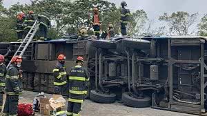 Divulgação / Corpo de Bombeiros