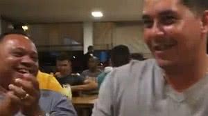 Manuelito e Nóbrega juntos em aniversário | Reprodução