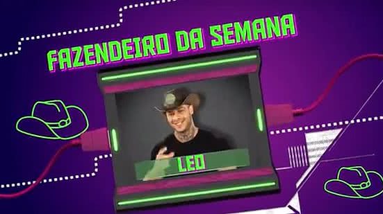 Imagem Leo Stronda virou o jogo e se tornou o Fazendeiro da semana