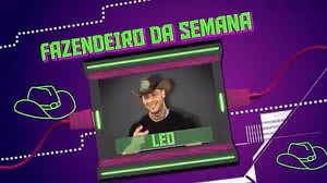 Imagem Leo Stronda virou o jogo e se tornou o Fazendeiro da semana
