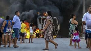 Imagem Sobe para 399 número de presos por ataques no Ceará