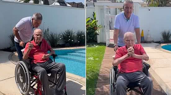 Velho Lobo voltou para casa | Reprodução / Instagram