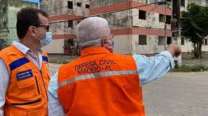 Imagem Instabilidade de solo: secretário nacional visita áreas afetadas em Maceió