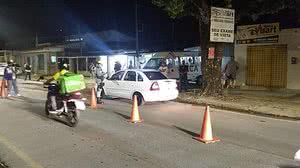 Blitz da Lei Seca foi realizada durante a noite de sábado e madrugada de hoje | BPTran