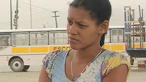 Gerlane da Silva foi surpreendida ao buscar corpo de filha em hospital | Reprodução TV Pajuçara