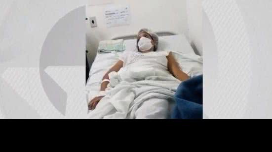 Fernanda Calheiros foi acometida por infecção generalizada e está internada há 10 dias em estado grave; bebê também está internado | Foto: Reprodução / TV Pajuçara