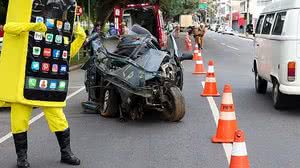 Comprovação de uso de celular ao volante será feita com a quebra do sigilo telefônico | Soldado Amanda Morais/Polícia Militar do Paraná