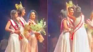 Imagem Miss Mundo arranca coroa de vencedora de concurso por ela ser divorciada; vídeo