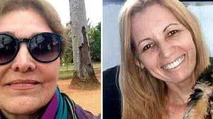 Martha Pontes (à esq.) e a diarista de Alice da Silva (à dir.), que foram encontradas carbonizadas nesta quinta (9) em apartamento no Flamengo, zona sul do Rio | Reprodução