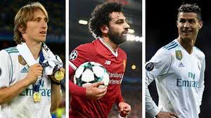 Modric, Salah e Ronaldo | UEFA