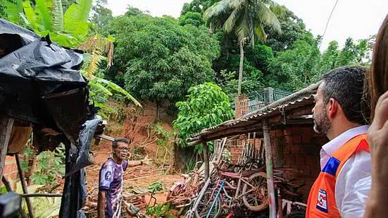 Governador visitou cidades afetadas pelas chuvas no último fim de semana | Marco Antônio/Agência Alagoas