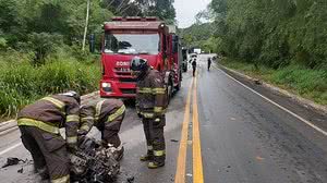 O Corpo Bombeiros foi acionado para a ocorrência | Foto: Cortesia / Ascom Bombeiros