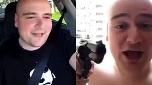 O estudante Pedro Baleotti gravou vídeos com teor racista de apoio a Jair Bolsonaro durante as eleições de 2018 | Reprodução/Youtube