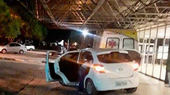 Bebê nasceu no banco de trás do carro, em frente ao HU | Cortesia ao TNH1