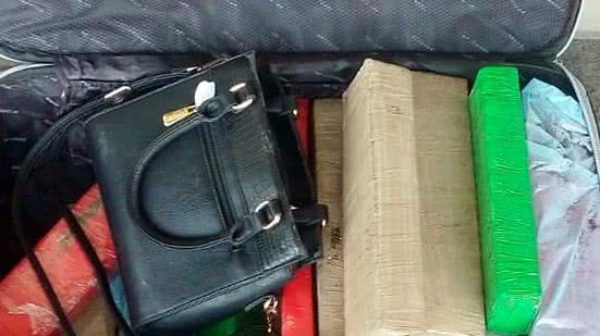 Mala de casal foi encontrada com drogas | Cortesia ao TNH1
