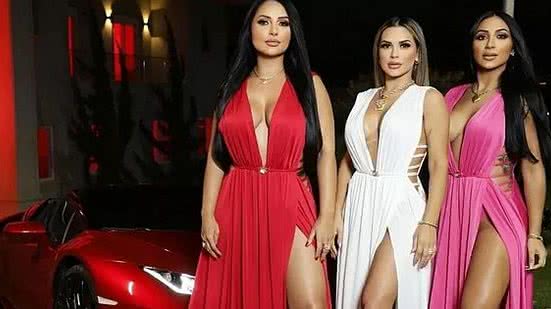 As irmãs Daniele, Deolane e Dayane Bezerra | Reprodução/Instagram