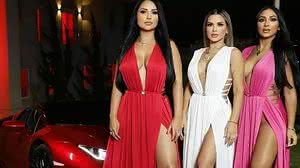 As irmãs Daniele, Deolane e Dayane Bezerra | Reprodução/Instagram