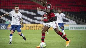 Gerson em campo contra o Bahia | Alexandre Vidal / Flamengo