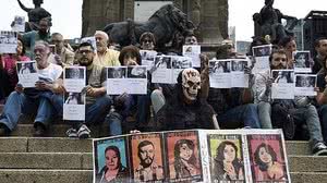Protesto contra mortes no México | Reprodução