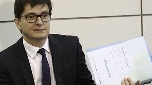 O secretário de Trabalho do Ministério da Economia, Bruno Dalcolmo, durante divulgação de dados do Cadastro Geral de Empregados e Desempregados (Caged) | Agência Brasil