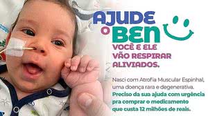 Imagem Campanha arrecada doações para compra do remédio mais caro do mundo para bebê de 3 meses