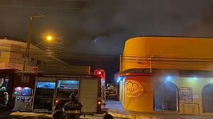 Incêndio teve início em um dos cômodos do imóvel | Foto: Cortesia ao TNH1