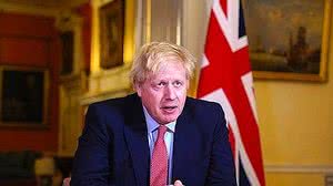 O primeiro-ministro britânico, Boris Johnson