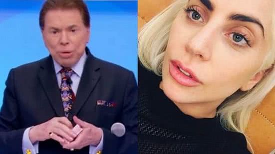 Imagem Silvio Santos detona Lady Gaga: “Parece a Carla Perez com pneumonia”