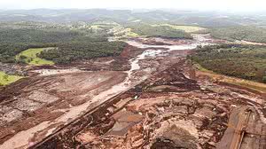 Situação foi causada pelo rompimento de barragem da Vale na região | Foto: Reprodução