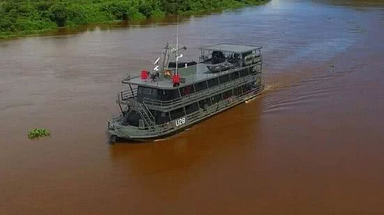 O NAsH tem capacidade de fazer exames, como raio-X, atendimento farmacêutico e tratamentos preventivos | Foto: Reprodução/Marinha do Brasil