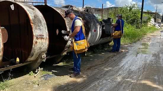 Agentes de endemias durante ação de controle de vetores | Ascom / SMS